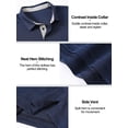 thumbnail image 5 of QPNGRP Mens Polo Shirts Short Sleeve Casual Regular Stylish Dry Fit Performance Designed Collared Golf Polo Shirts for Men, 5 of 8