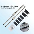 thumbnail image 2 of For Neptune 4 Dual Y-axis Upgrade Neptune 3,Neptune 3Pro Linear Rail Kit MGN9H 315MM NP4 3D Printer Part ,Long Lasting, 2 of 6