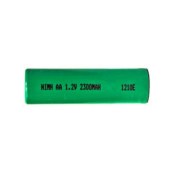 100-Pack AA NiMH Flat Top Batteries (2300 mAh)