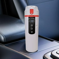 Kuntesetty 12V 24V Car Kettle Boiler Heating Drinking Cup Stainless Steel Travel Coffee Mug