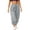 Gray, variant on Gytharion Women's Multi Pockets Cuffed Sweatpants Solid Color Drawstring Elastic Waist Cargo Joggers Casual Fashion Track Pants with Pockets