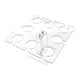 thumbnail image 1 of Soporte para copas de vino Soporte Acrílico Para Copas De Vino Resistente Mini Universal Para Mesa De Encimera De Boda S, 1 of 9