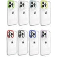 thumbnail image 6 of Compatible with iPhone Case,Classic Clear Camera Ring Stand Holder Kickstand Protection Shockproof Cover Phone Case (Black,iPhone 14), 6 of 7