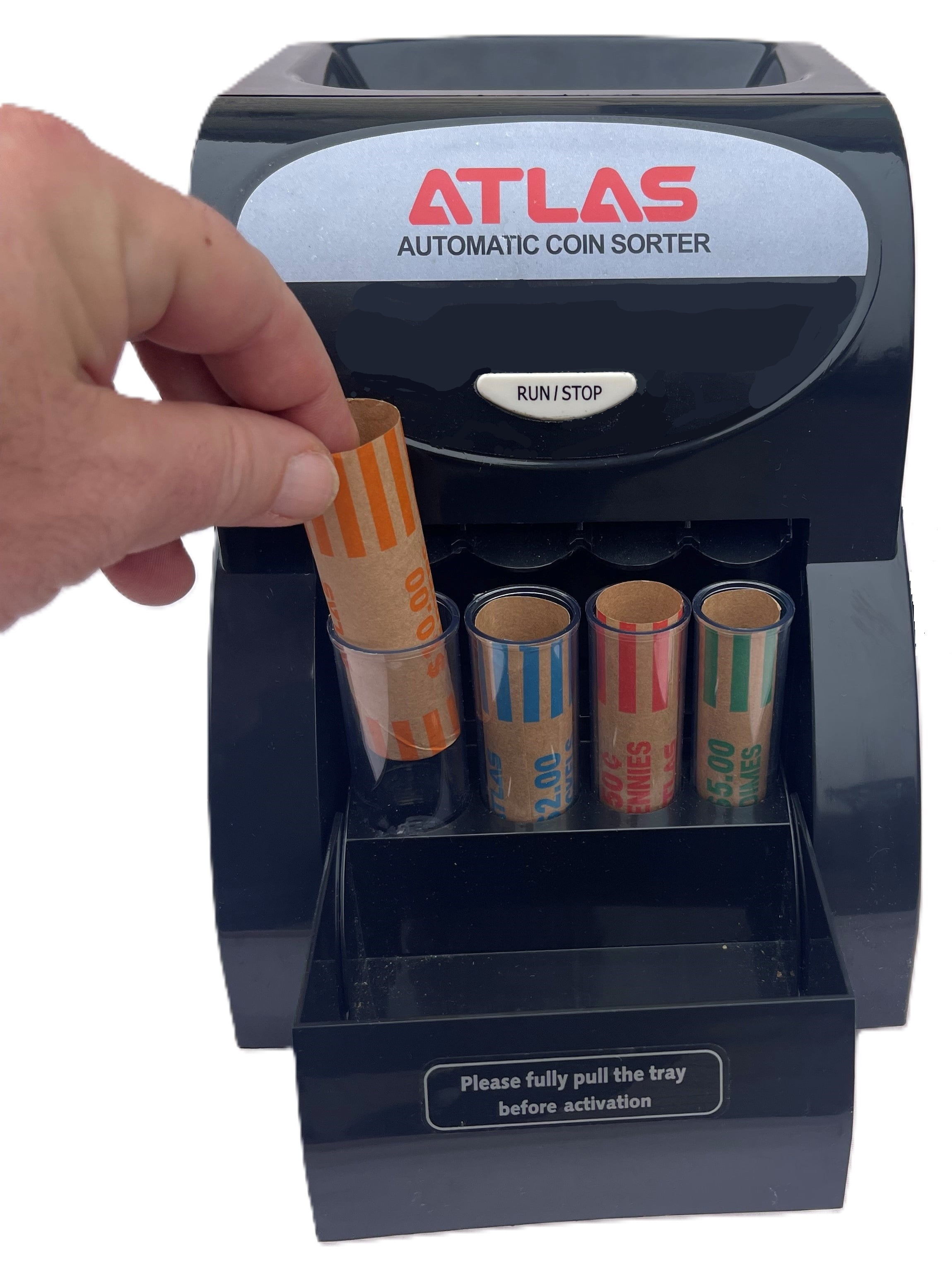 Atlas 1008 Count Preformed Coin Wrappers, Nested and Precrimped For Easy Coin Handling, (ACW-1008Q) 1008 Count of Quarter Wrappers