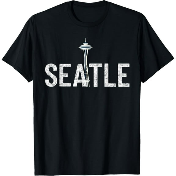 t-shirt Cool Seattle Space Needle Traveler Souvenir Washington Gift T-Shirt.