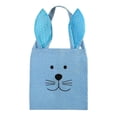 thumbnail image 2 of QuanTara Easter Bunny Ear Handbag, Linen Gift Packaging Tote Bag with Drawstring, Reusable Festival Decorative Bag for Gifts & Parties (15.35x8.46in), 2 of 8