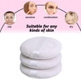 thumbnail image 2 of AFANSO Powder Puff Body Puff Makeup Tool with Satin Ribbon,2Pcs, 2 of 7