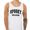 thumbnail image 2 of Collegiate Spooky Season Tank Top Unisex Small White, 2 of 5