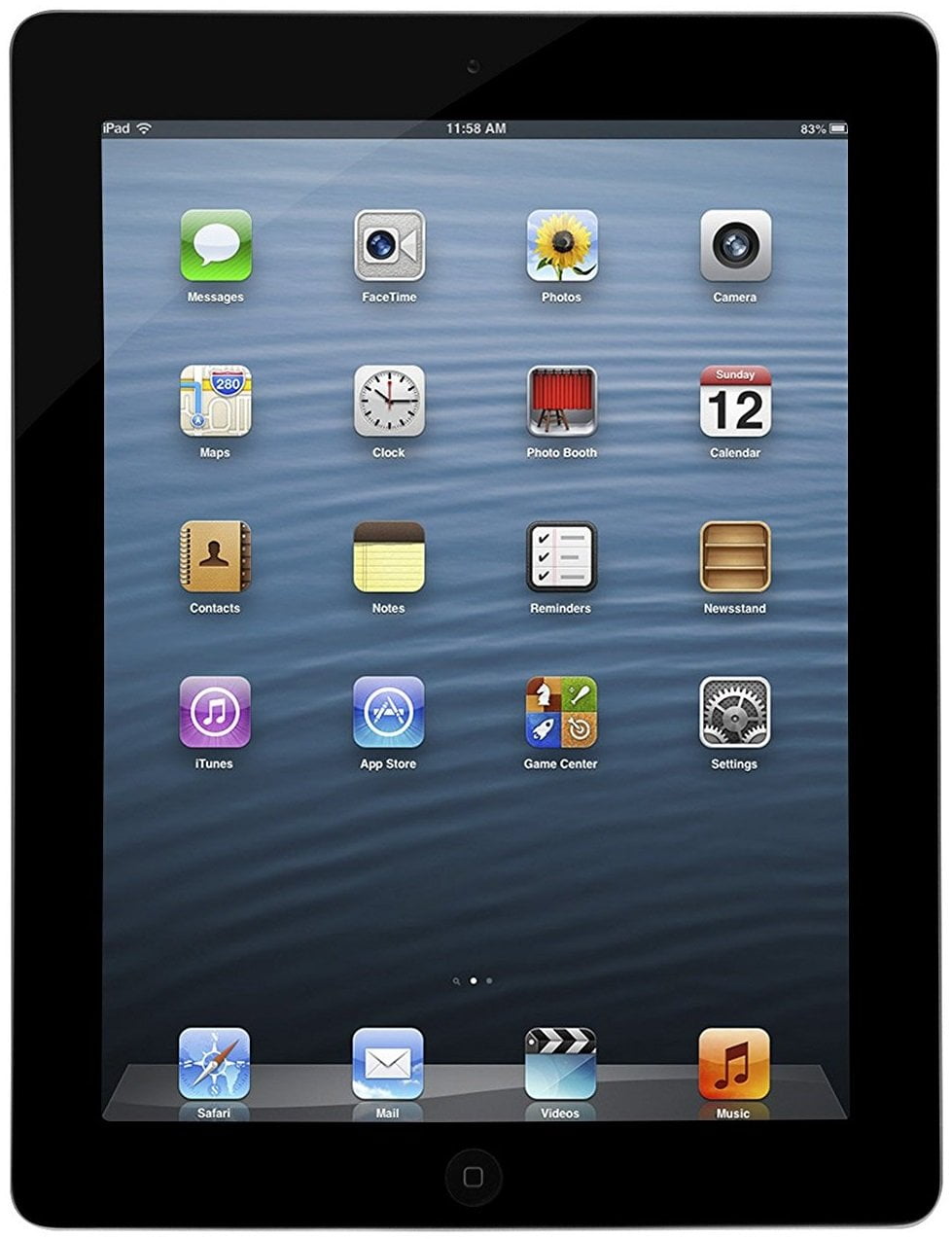 Refurbished Apple iPad 4, 32GB, WiFi, Black, 1 Year Warranty 