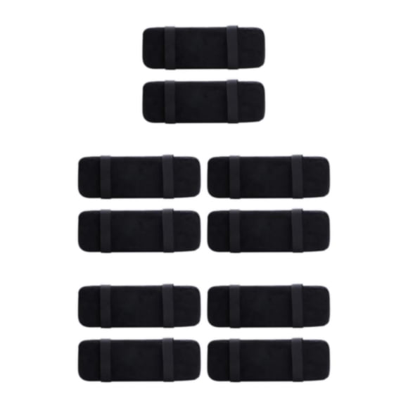 Bearachild 2 Pcs Armrest Pad Washable Memory Ergonomic Soft Foam for Gaming Chair Home Type2 NO2