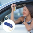 thumbnail image 6 of Uxcell PU Leather Keychain, Key Chain Ring Universal Key Hook Holder Accessories for Men and Women,Dark Blue,4 Pack, 6 of 6