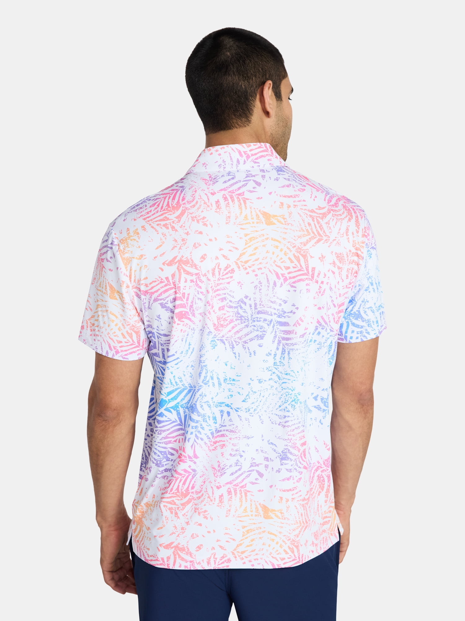 Birdie Bound Men's & Big Men's Novelty Print Golf Polo, Sizes S-5XL