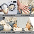 thumbnail image 6 of 1pc Pumpkins with Flowers Absorbent Non-Slip Bathroom Thickened Flannel Rug Decor,Soft,Quick Drying,Suitable For Indoor/outdoor Use,Bathrooms,Bedrooms,Kitchens,Terrace,Laundry Rooms,16"x24", 6 of 9