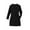 Black, variant on Wancir Girls Turtleneck Sweater Kids Casual Long Sleeve Knitted Slim Fit Pullover Tops 4-8 Years