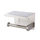 thumbnail image 2 of Bearachild Soporte de papel higiénico para baño, estante de papel higiénico multifunción de acero inoxidable, estante de almacenamiento de toallas para Juegos de accesorios de baño plata Bearachild HA4512-01B, 2 of 6