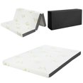 thumbnail image 1 of Costway 4'' Full Size Tri-Folding Memory Mattress W/ Carry Bag, 1 of 10