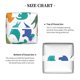 thumbnail image 5 of Balery Colorful Dinosaur Porta Pañuelos de Cuero con Estampado – Funda Moderna Cuadrada para Caja de Pañuelos, Dispensador 5x5x5'', 5 of 7