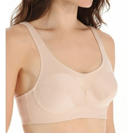 

Women s Lunaire 11111 Coolmax Underwire Sports Bra (Nude 48DD)