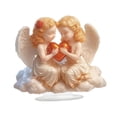 thumbnail image 3 of Centro de mesa decorativo de ángel alado de acrílico, colección 2D, impermeable, para el hogar Estilo A, 3 of 9
