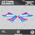 thumbnail image 4 of Kalair GFX Graphics Kit for Yamaha 2-stroke Enduro YZ 125X (2023) Lethal Series, 4 of 5