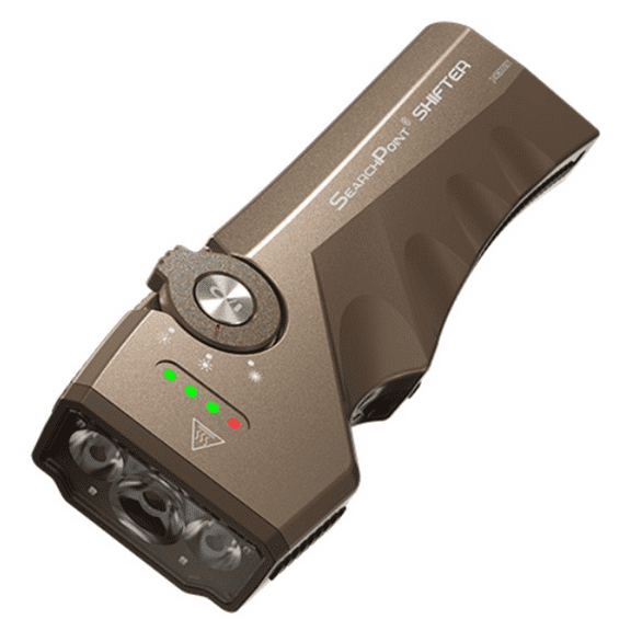 Maxxeon SearchPoint SHIFTER 1500 Lumen Rechargeable Handheld Flashlight - Brown