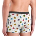 thumbnail image 4 of Men's Boxer Briefs, Cute Ladybugs Soft Comfy Mens Underwear Boxer Briefs Breathable With Widen Waist, 4 of 7