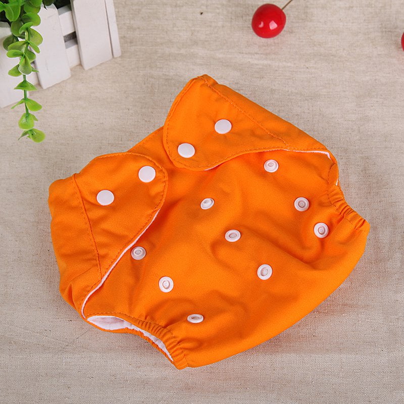 Reusable Soft  Baby Nappy Cloth Diaper Covers Washable Free Size Adjustable 1Pcs 