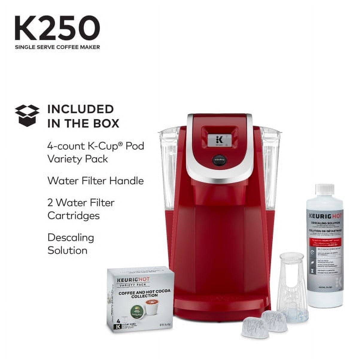 Keurig K-4500 Plumbed Single Serve Pod Cafe System with 2 Powder Hoppers -  120V