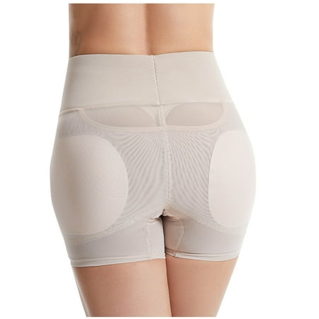 BLVB Seamless Shaping Boyshorts Panties for Women Lace Slip Shorts Under Dress Shapewear Shorts Underwear for Ladies