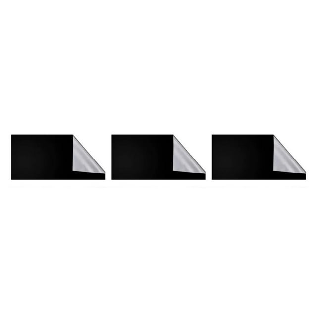 Youkk 1/2/3/5 Polyester Full Blackout Sunshades Strong Adhesion Easy Installation Customizable Shape Maximum Sunlight And 150*200 3PCS