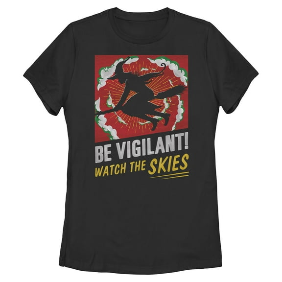 Womens Wicked: For Good Elphaba Watch the Skies T Shirt