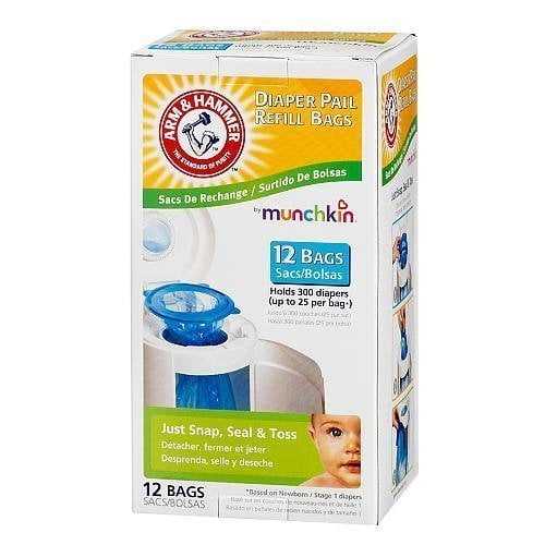 munchkin diaper pail refills walmart