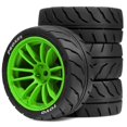 thumbnail image 1 of Ruedas de Goma de 68 mm con Hexágono Interior de 12 mm para TT01 TT02 TA06 XV01 XV02 PTG-2 1/10 RC, Piezas de Mejora para Coche de Carreras C, 1 of 6