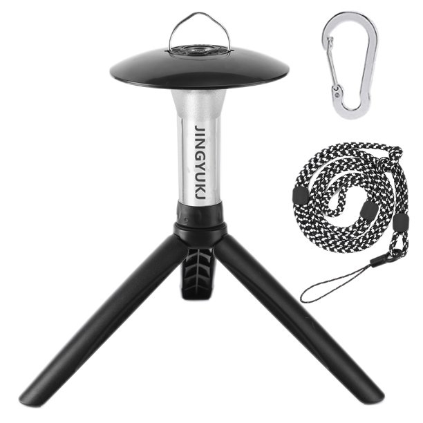 Linterna LED para acampar 3 modos Lámpara de linterna de carga tipo C de emergencia (Blanco B)