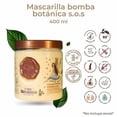 thumbnail image 2 of Mascarilla Capilar Origen Botánico S.O.S. Botanical Bomb 400ml, 2 of 2