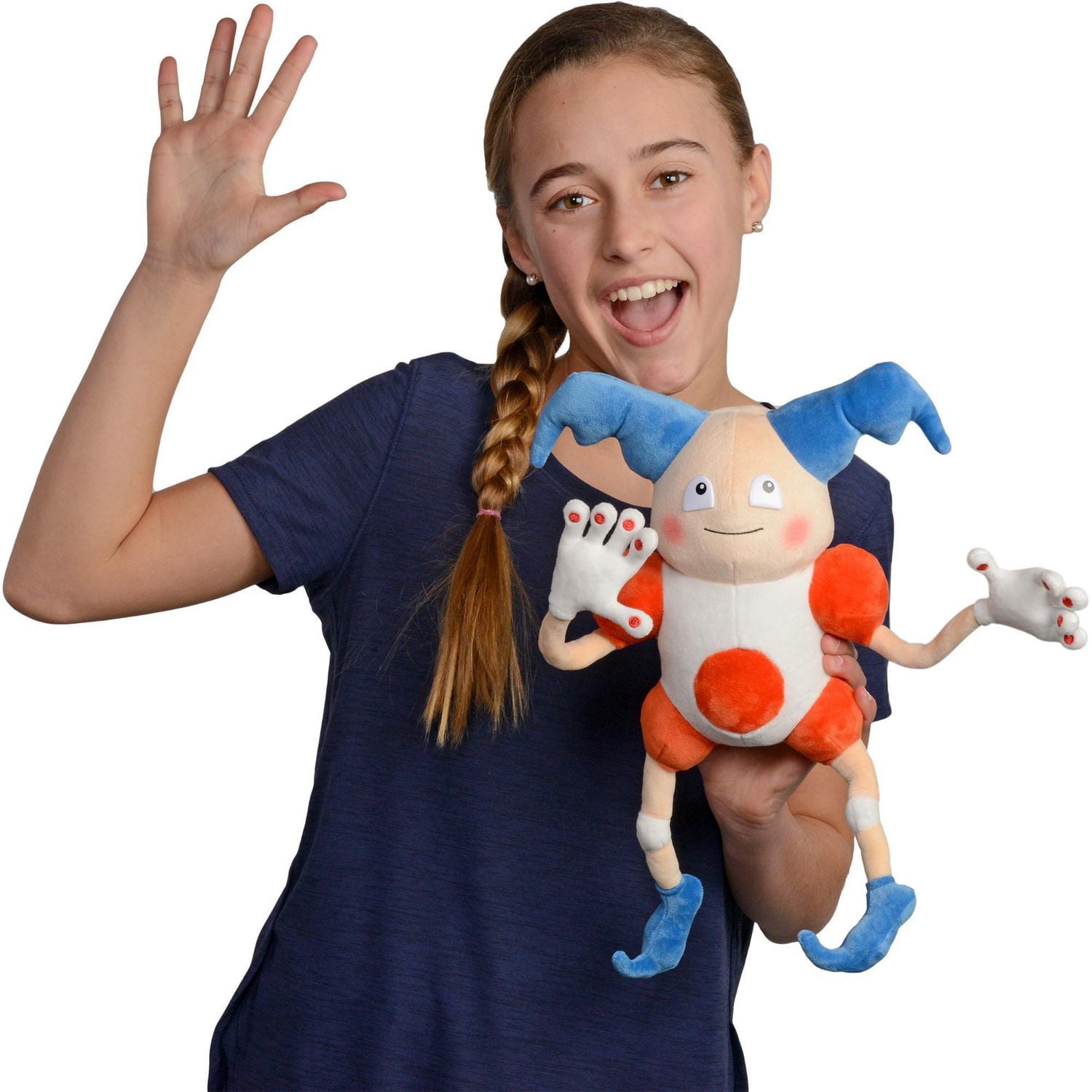 Peluche positionnable Pokémon Détective Pikachu de 30,4 cm - Mr. Mime