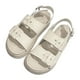 thumbnail image 4 of Sandalias de suela gruesa para mujer, sandalias de verano para mujer, sandalias ajustables con doble hebilla y suela gruesa, diseño de última generación, 4 of 9