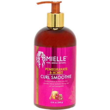 Mielle Organics Pomegranate & Honey Curl Smoothie 12 (Best Organic Styling Products For Curly Hair)