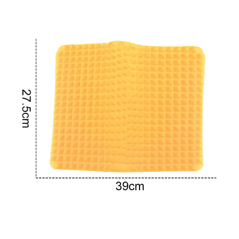 39x28cm BBQ Pyramid Pan Nonstick Silicone Baking Pan for Pastry Microwave  Oven Baking Tray Sheet Kitchen Oven Accessories