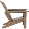 thumbnail image 4 of Portside 3-Piece Set Classic Adirondack Chair with Ottoman and Round Side Table, 4 of 8