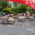 thumbnail image 2 of Catalina 11 Piece Outdoor Wicker Patio Furniture Set 11c, 2 of 6