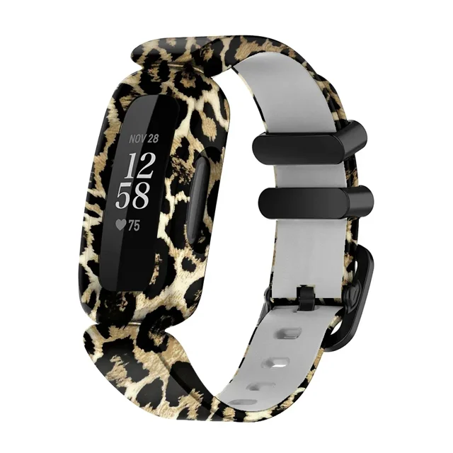 Silicone Replacement Smart Watch Band for Fitbit Ace 3/Inspire 2, Kids' Gel Strap, Model FBB0269, New