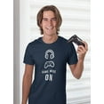 thumbnail image 2 of Game Mode On T-Shirt Men -Image by Shutterstock, Male XX-Large, 2 of 4