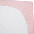 thumbnail image 3 of American Baby Company 15" x 33" 2-Pack Fitted Bassinet Sheet, 100% Natural Cotton Jersey Knit, Pink, Soft Breathable, for Girls, 3 of 4
