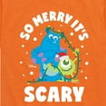 thumbnail image 3 of Monsters Inc - So Merry Its Scary - Toddler And Youth Short Sleeve Graphic T-Shirt, 3 of 5