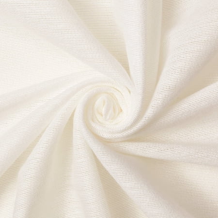 Heavyweight Weft Fusible Interfacing 125 GSM No Sew 62 Inch Polyester Iron On Adhesive Fabric By The Yard For Sewing, Upholstery, & More - Off White, 1 Yard