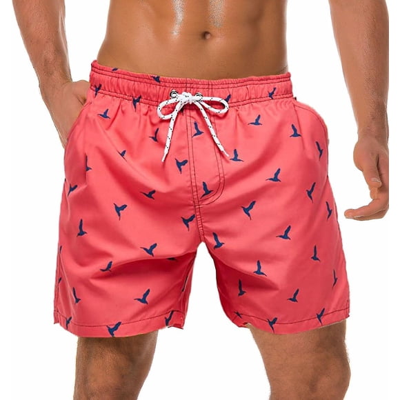 Maillot de Bain Dissolvant Blague d'Anniversaire Cadeau de Fête de Plage Drôle pour Votre Frère Perdant Son Short de Bain dans la Piscine (Get It)