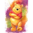 thumbnail image 1 of Taladro Diamond Painting (DB1446) 5D DIY Kit completo de punto de cruz de Winnie the Pooh (hg581) 45x60cm Hugtrwg Para estrenar, 1 of 1