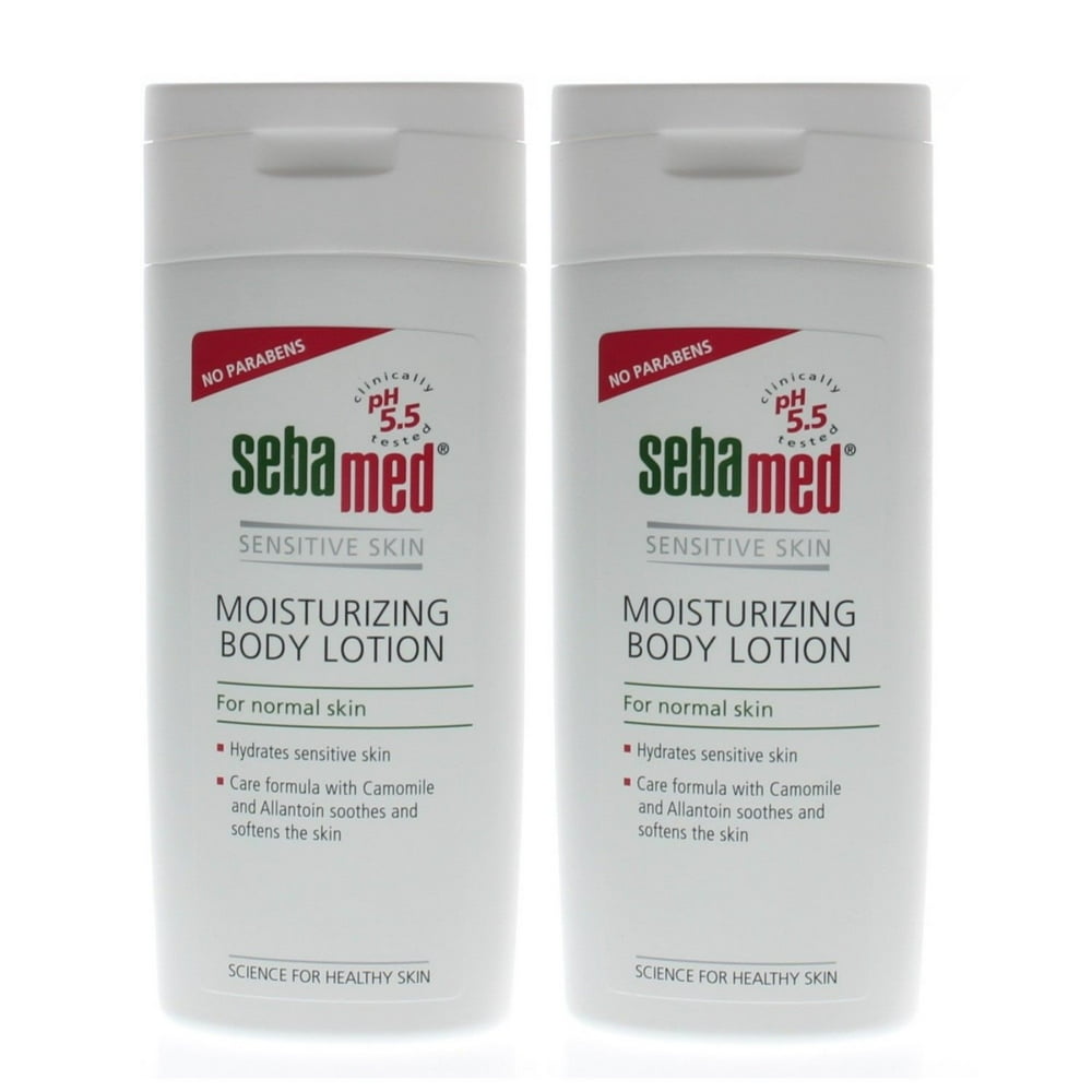 Sebamed Moisturizing Body Lotion for Normal Skin 200ml/6.7oz (2 Pack)