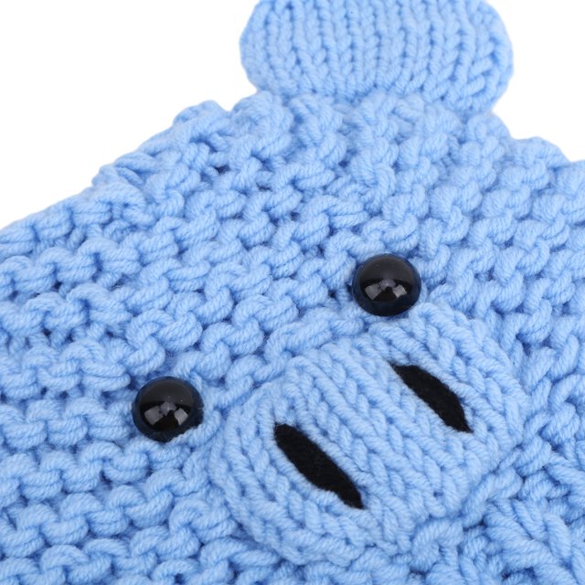 Sombrero de Punto de Bebé, Sin Sombro de Fotogramante de Desvanecimiento y Olor, Niños en Casa No Irrites al Aire Libre para Bebé